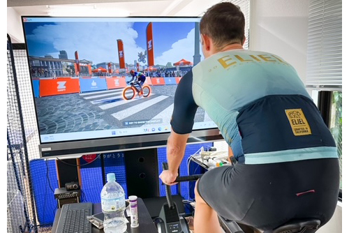 Reserve your morning time during your trip to Japan. Used Zwift bike training for 2 hours every morning.